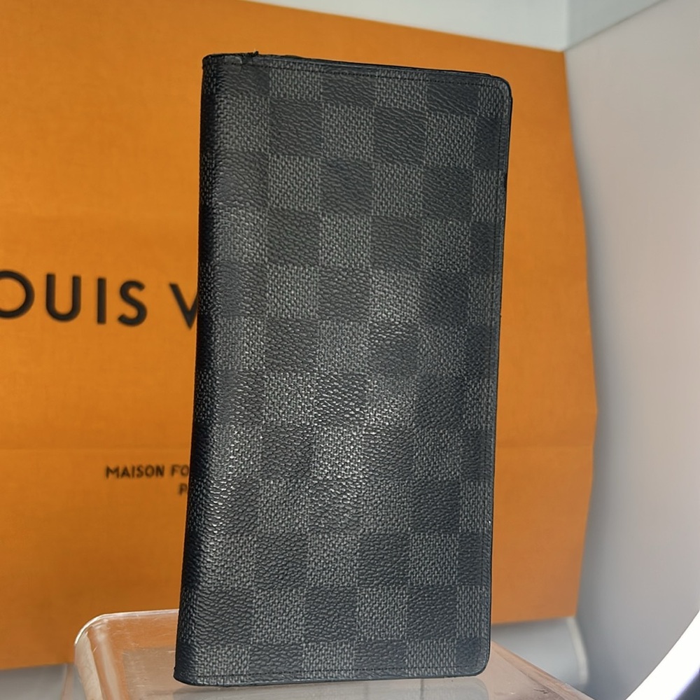 LOUIS VUITTON Louis Vuitton Ebene Wallet Demier Brazza